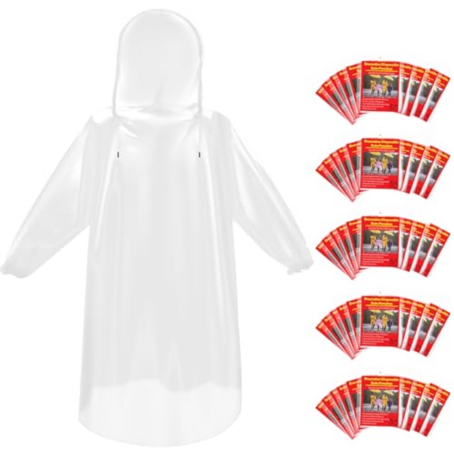 and and Disposable Rain Poncho - Emergency Poncho Rain 리뷰 및 가격