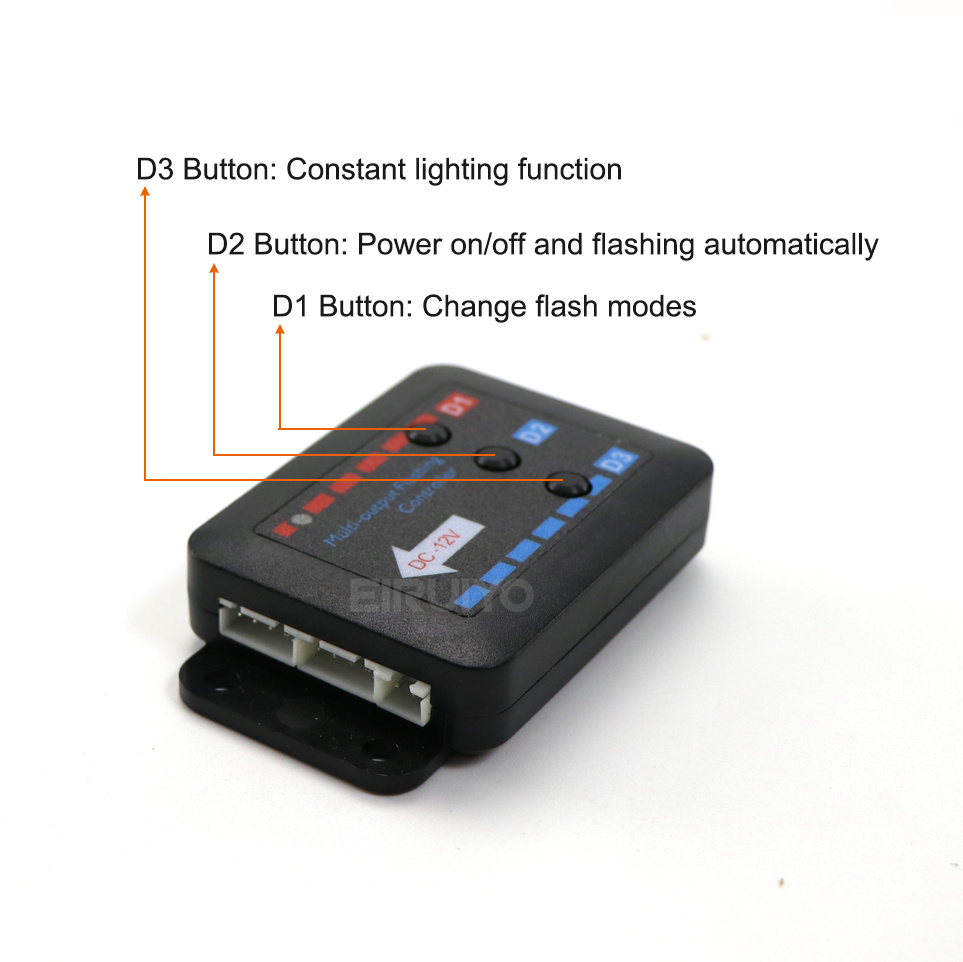 4x 3 LED Grill Car LED Strobe  - Sos Light Strobe 리뷰 및 가격